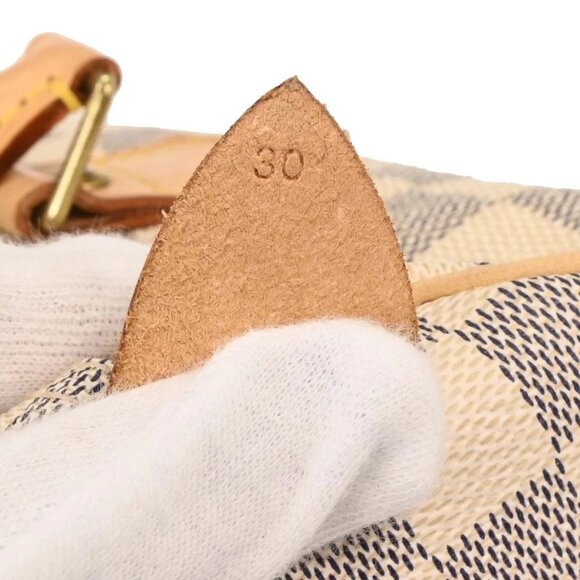 Louis Vuitton Damier Azur Speedy 30 Handbag N41533 SP0067 125378 - Picture 6 of 10